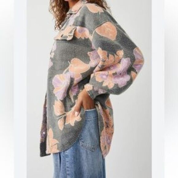 Free People Printed Ruby Jacket - Picture 3 of 12